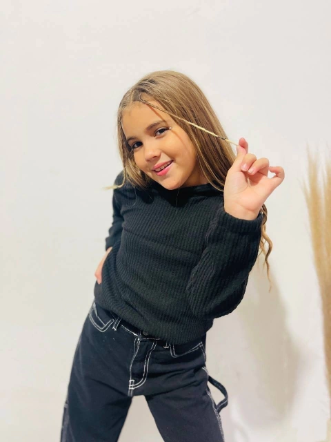 ¡ULTIMOS! Canguro de lanilla waffle