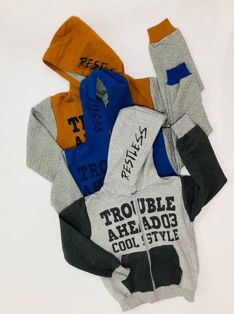 CAMPERA DE FRISA TROUBLE