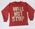 NUEVO COLORIDO!! BUZO WILL NOT STOP DE FRISA - comprar online