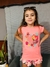 CONJUNTO SHORT DE FIBRANA Y REMERA DE ALGODON - comprar online
