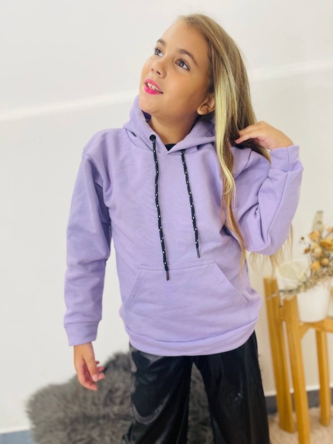 Hoodie frisado liso art.720