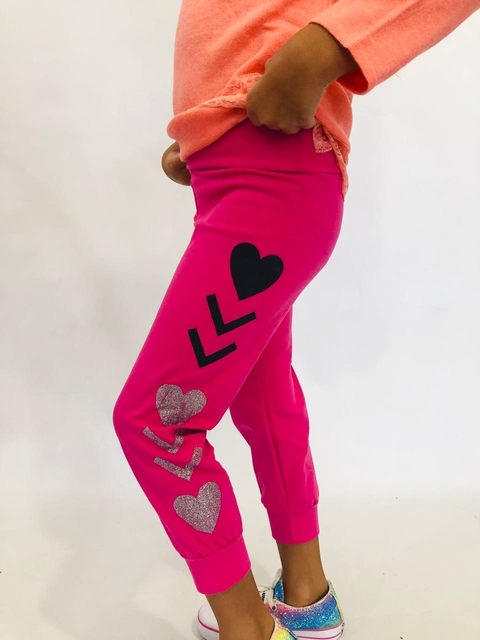 CALZA DE ALGODON Y LYCRA FLECHA & CORAZON