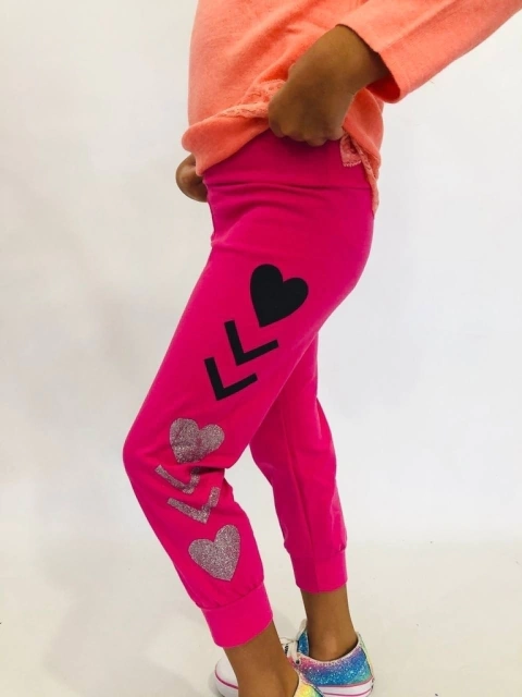 CALZA DE ALGODON Y LYCRA FLECHA & CORAZON