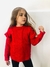 SWEATER FRIZADO CON VOLADOS SUPER CALENTITO Y SUAVE - comprar online