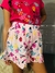 CONJUNTO SHORT DE FIBRANA Y REMERA DE ALGODON