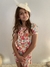 CONJUNTO SHORT Y PAISANA DE FIBRANA CON FLORCITAS - Core Kids