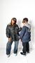 Campera IMPORTADA con piel por dentro de nena EPODSIDLKN (incluye guantes) - tienda online