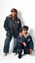 Campera IMPORTADA con piel por dentro de nena EPODSIDLKN (incluye guantes) - comprar online