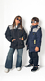 Campera IMPORTADA combinada de NENA con piel por dentro - Core Kids
