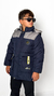 Campera IMPORTADA combinada de VARON con piel por dentro - tienda online