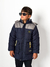 Campera IMPORTADA combinada de VARON con piel por dentro