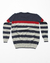 SWEATER DE HILADO ESPECIAL CON LYCRA RAYADO (ART.350) - tienda online
