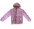 campera de abrigo foil corazon de nena con piel por dentro - Core Kids