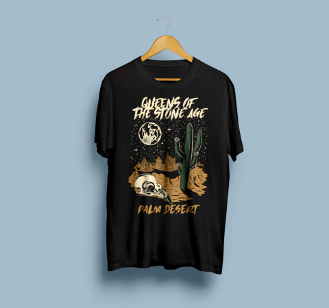 CAMISETA BANDA QUEENS OF THE STONE AGE