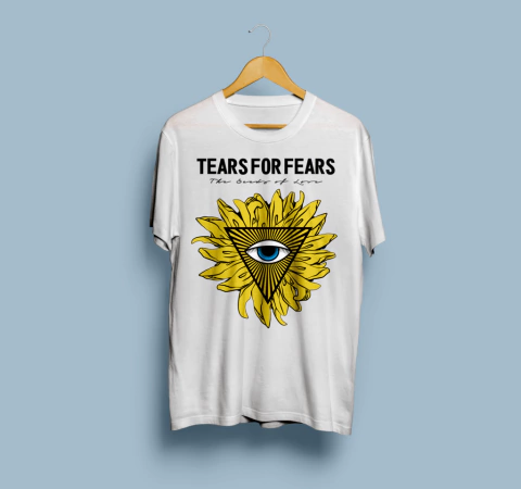 CAMISETA BANDA TEARS FOR FEARS