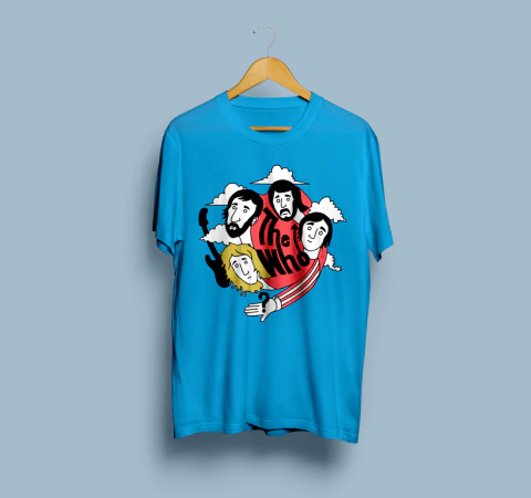 CAMISETA BANDA THE WHO