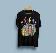 CAMISETA BANDA KORN CUTE