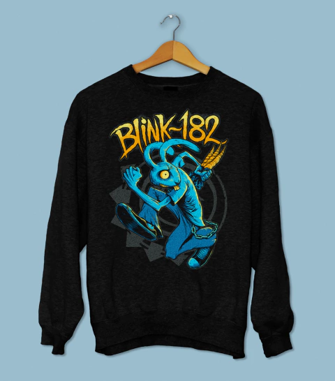 MOLETOM BANDA BLINK 182