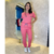 Scrub Basic Jogger - Rosa Cream