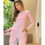 Jaleco Madrid Feminino - Rose
