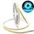 Fita LED Cob Azul Ciano Ice Blue 12V Rolo 5 Metros