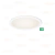 Painel Plafon 18w Led Redondo Embutir Branco Quente 3000K