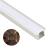 Perfil Led Embutir Baby 10x10mm Embutir 2 Metros na internet