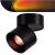 Spot Luminária Sobrepor Preto Pôr Do Sol 10w Bivolt