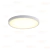 Luminária Plafon Led Sobrepor Redondo 25w Branco Quente 3000k no