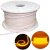 Fita Led Cob Perfil Ambar/Laranja 110v Rolo 100m