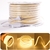 Fita Led Cob 280leds/m 110v Branco Quente 3000k 14w/m