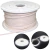 Fita Led Cob Perfil Branco Frio 6500k 220v Rolo 100m