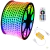 Mangueira Fita Led Rgb 25m 5050 + Controle + Conector 110v - LUMLED Especializado em LED