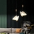 Pendente Borboleta Dourado Led 3000k Bivolt 110V/220V - comprar online