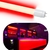 Lâmpada Tubular LED T8 1,2m 120cm 18w Vermelho Bivolt