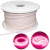 Fita Led Cob Perfil Rosa 110v Rolo 100m