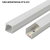 Perfil Para Fita Led 10x10mm Branco Sobrepor 2 Metros - comprar online