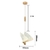 Imagem do Pendente Borboleta Dourado Led 3000k Bivolt 110V/220V
