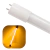 Lampada Tubular T8 Led 9w Laranja Ambar 60cm Bivolt - LUMLED Especializado em LED