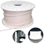 Fita Led Cob Perfil 110v 18w/m 320led/m Ip65 Branco Frio 6500k (Metro)