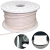 Fita Led Cob Perfil 110v 18w/m 320led/m Ip65 Branco Frio 6500k (Metro)