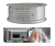 Fita Led Dupla 240leds/m 110v Branco Frio 6500k ( Metro)