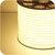 Fita Led Cob 20 Metros Branco Quente 3000k 110v Ip65 + Conector - comprar online