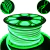 16m Mangueira Neon Fita Led Verde 110v + Conector