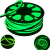 18m Mangueira Neon Fita Led Verde 110v + Conector - comprar online
