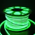 10m Mangueira Neon Fita Led Verde 110v + Conector na internet