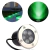 Balizador Spot Led Embutido 5w Piso Prova D'água Luz Verde - comprar online