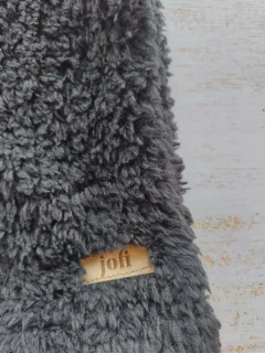 CHALECO CORDERITO BIFAZ- NEGRO - comprar online