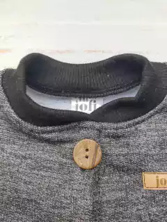 SAQUITO AGODON FRISADO - GRIS TOPO JASPEADO - comprar online
