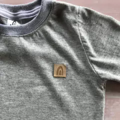 CAMISETA LAUTI- GRIS MELANGE - comprar online